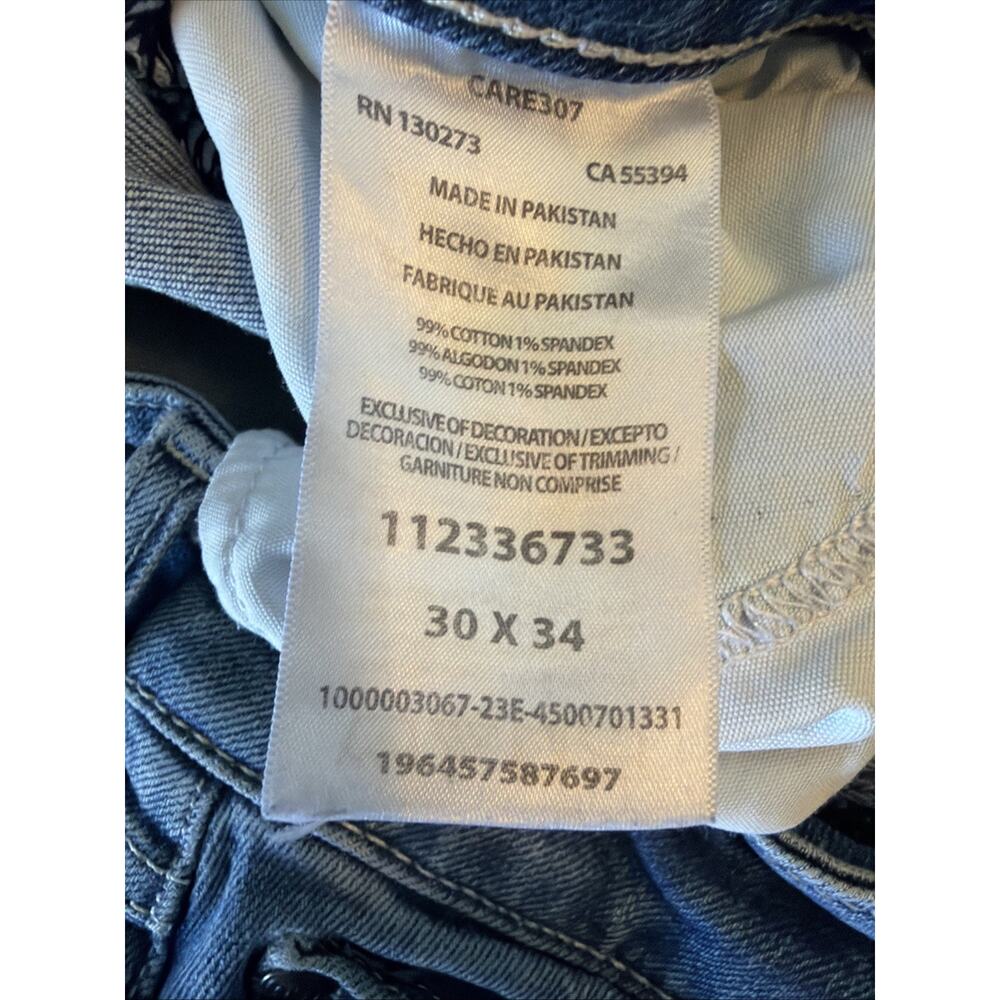 Vintage Y2K Wrangler Flare Jeans Women Sz 30x34 Light Wash Distressed Thrash Hem - Picture 4 of 12